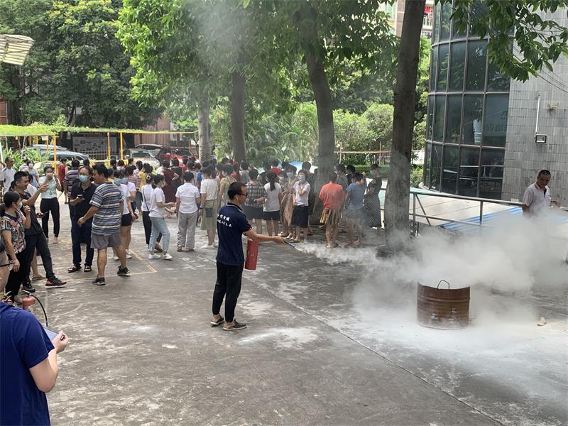 普及安全滅火知識，共建消防防火墻！—江信電子消防安全演練1.jpg